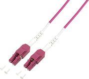 FIBER UNIBOOT PATCH CORD OM4 LCD-LCD 1M LOGILINK