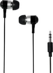 HS0015A STEREO IN-EAR EARPHONE WITH 2 SETS EAR BUDS BLACK LOGILINK