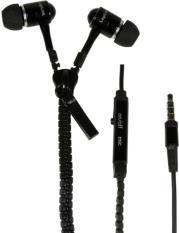 HS0021 ZIPPER STEREO IN-EAR HEADSET BLACK LOGILINK