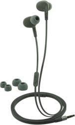 HS0041 SPORTS-FIT IN-EAR STEREO HEADSET 3.5MM WITH 2 SETS EAR BUDS WATERPROOF GREY LOGILINK