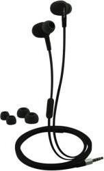 HS0042 SPORTS-FIT IN-EAR STEREO HEADSET 3.5MM WITH 2 SETS EAR BUDS WATERPROOF BLACK LOGILINK