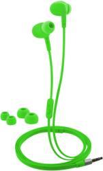 HS0044 SPORTS-FIT IN-EAR STEREO HEADSET 3.5MM WITH 2 SETS EAR BUDS WATERPROOF GREEN LOGILINK