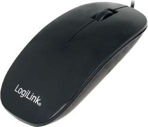 ID0063 SLIM OPTICAL MOUSE USB 1000DPI BLACK LOGILINK από το PLUS4U