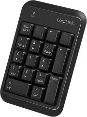 ID0201 WIRELESS KEYPAD BLUETOOTH V5.1 BLACK LOGILINK