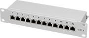 NP0041 12-PORT CAT.6 10'' PATCH PANEL LIGHT GREY LOGILINK από το e-SHOP