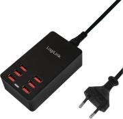 PA0139 6-PORT USB TABLE CHARGER 240V 5V/6.4A LOGILINK από το e-SHOP