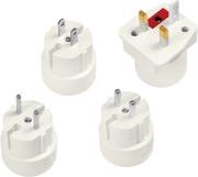 PA0186 SOCKET ADAPTER TRAVEL SET 4 DIFFERENT ADAPTERS LOGILINK από το e-SHOP