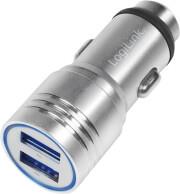 PA0228 USB CAR CHARGER WITH INTEGRATED EMERGENCY HAMMER 10.5W LOGILINK