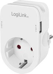 PA0259 SOCKET ADAPTER 1X CEE 7/3 1X USB-A , 1X USB-C LOGILINK