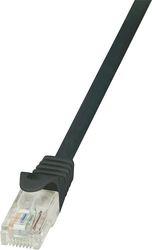 PATCH CABLE CAT.6 U/UTP BLACK 10M ECONLINE LOGILINK