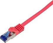 PATCH CABLE CAT.6A S/FTP ULTRAFLEX 3P/GHMT CERTIFIED, RED 7.5M LOGILINK