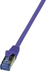 PATCH CABLE CAT.6A S/FTP VIOLET 10M, PRIMELINE LOGILINK