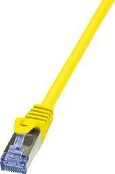 PATCH CABLE CAT.6A S/FTP YELLOW 10M, PRIMELINE LOGILINK