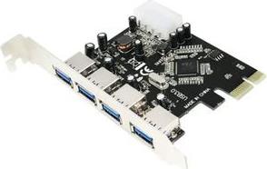PC0057A 4X USB 3.0 PCI EXPRESS CARD LOGILINK από το PLUS4U