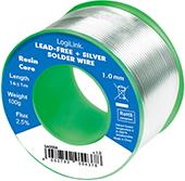 SA0006 ΚΟΛΛΗΣΗ EL99/0-100G 1 MM LEAD FREE + SILVER LOGILINK