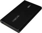 UA0040B 2.5'' IDE HDD ENCLOSURE ALUMINIUM USB 2.0 BLACK LOGILINK από το e-SHOP