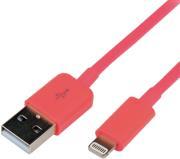 UA0200 APPLE LIGHTNING TO USB CONNECTION CABLE 1M PINK LOGILINK από το e-SHOP