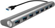 UA0308 USB 3.0 7-PORT HUB WITH ALUMINUM CASING LOGILINK