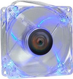 CASE FAN LT400PL 80MM ΜΕ ΜΟΝΟΧΡΩΜΟ LED ΦΩΤΙΣΜΟ LOGISYS