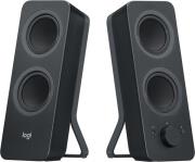 980-001295 Z207 2.0 STEREO COMPUTER SPEAKERS WITH BLUETOOTH BLACK LOGITECH