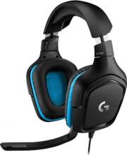 981-000770 G432 7.1 SURROUND SOUND WIRED GAMING HEADSET LEATHERETTE LOGITECH από το e-SHOP