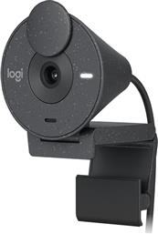 BRIO 300 WEB CAMERA FULL HD 1080P ΜΑΥΡΗ LOGITECH