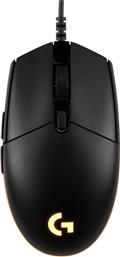 G G PRO HERO GAMING ΕΝΣΥΡΜΑΤΟ ΠΟΝΤΙΚΙ ΜΑΥΡΟ LOGITECH
