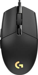 G G102 GAMING ΕΝΣΥΡΜΑΤΟ ΠΟΝΤΙΚΙ ΜΑΥΡΟ LOGITECH