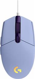 G G102 LIGHTSYNC GAMING MOUSE LILAC GAMING ΕΝΣΥΡΜΑΤΟ ΠΟΝΤΙΚΙ LOGITECH