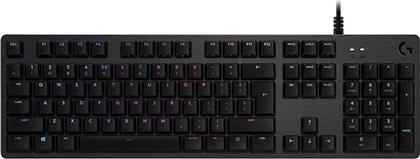 G G512 GAMING ΜΗΧΑΝΙΚΟ ΕΝΣΥΡΜΑΤΟ ΠΛΗΚΤΡΟΛΟΓΙΟ ΜΕ GX BROWN ΔΙΑΚΟΠΤΕΣ ΚΑΙ RGB ΦΩΤΙΣΜΟ (US) LOGITECH