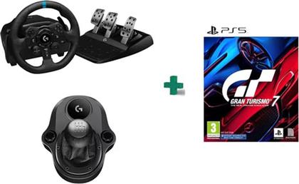 G G923 - ΤΙΜΟΝΙΕΡΑ - ΜΟΧΛΟΣ ΤΑΧΥΤΗΤΩΝ ΓΙΑ G29/G920 GRAN TURISMO 7 STANDARD EDITION PLAYSTATION 5 LOGITECH