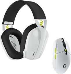 G435 GAMING ΑΣΥΡΜΑΤΑ ΑΚΟΥΣΤΙΚΑ G305 GAMING ΑΣΥΡΜΑΤΟ ΠΟΝΤΙΚΙ WHITE/LIME LOGITECH