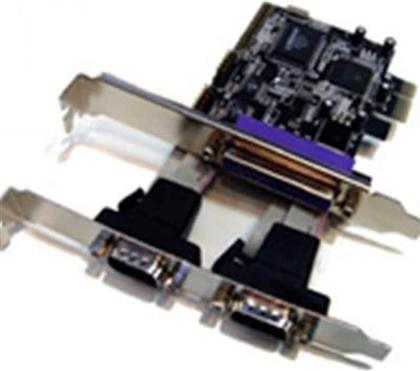 CONTROLLER PCIE 2X SERIELL 1X PARALLEL (RS232C) RETAIL LONGSHINE