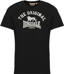 T-SHIRT ΜΕ ΚΟΝΤΑ ΜΑΝΙΚΙΑ ORIGINAL LONSDALE