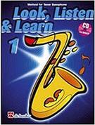 LOOK LISTEN & LEARN PART 1 - TENOR SAXOPHONE BK/CD