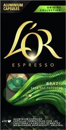 ΚΑΨΟΥΛΕΣ ΚΑΦΕ ESPRESSO BRAZIL 10X5.2G LOR