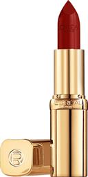 L'OREAL PARIS COLOR RICHE SATIN LIPSTICK ΚΡΕΜΩΔΕΣ ΚΡΑΓΙΟΝ ΜΕ ΠΛΟΥΣΙΑ ΥΦΗ ΕΜΠΛΟΥΤΙΣΜΕΝΟ ΜΕ ARGAN OIL 1 ΤΕΜΑΧΙΟ - 1990 LE BORDEAUX LOREAL