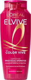 L'OREAL PARIS ELVIVE COLOR VIVE SHAMPOO ΣΑΜΠΟΥΑΝ ΠΕΡΙΠΟΙΗΣΗΣ ΓΙΑ ΒΑΜΜΕΝΑ ΜΑΛΛΙΑ ΜΕ ΕΚΧΥΛΙΣΜΑ ΠΑΙΩΝΙΑΣ 400ML LOREAL