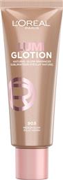 L'OREAL PARIS LUMI GLOTION NATURAL GLOW ENHANCHER FLUID HIGHLIGHTER ΠΡΟΣΩΠΟΥ & ΣΩΜΑΤΟΣ ΠΟΥ ΕΝΙΣΧΥΕΙ ΤΗΝ ΛΑΜΨΗ 40ML - 903 MEDIUM GLOW LOREAL