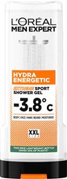 L'OREAL PARIS MEN EXPERT HYDRA ENERGETIC EXTREME SPORT SHOWER GEL ΕΝΥΔΑΤΙΚΟ ΑΝΔΡΙΚΟ ΑΦΡΟΛΟΥΤΡΟ ΓΙΑ ΑΙΣΘΗΣΗ ΔΡΟΣΙΑΣ & ΕΝΤΟΝΟ ΑΡΩΜΑ ΦΡΕΣΚΑΔΑΣ 400ML LOREAL