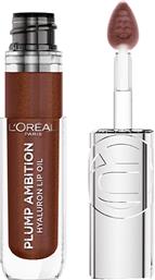 L'OREAL PARIS PLUMP AMBITION HYALURON LIP OIL ΕΝΥΔΑΤΙΚΟ ΛΑΔΙ ΟΓΚΟΥ ΧΕΙΛΙΩΝ ΜΕ ΥΑΛΟΥΡΟΝΙΚΟ ΟΞΥ 24ΩΡΗΣ ΔΙΑΡΚΕΙΑΣ 5ML - 510 LA NUIT SPARKLE LOREAL