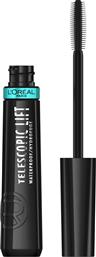 L'OREAL PARIS TELESCOPIC LIFT WATERPROOF MASCARA BLACK 9.9ML ΑΔΙΑΒΡΟΧΗ ΜΑΣΚΑΡΑ ΓΙΑ ΓΥΡΙΣΜΑ & ΟΓΚΟ ΜΕ ΔΙΑΡΚΕΙΑ ΕΩΣ 36 ΩΡΕΣ 9.9ML LOREAL