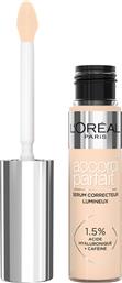 L'OREAL PARIS TRUE MATCH RADIANT SERUM CONCEALER ΠΟΥ ΤΟΝΙΖΕΙ ΤΑ ΧΑΡΑΚΤΗΡΙΣΤΙΚΑ ΤΟΥ ΠΡΟΣΩΠΟΥ & ΚΑΛΥΠΤΕΙ ΑΤΕΛΕΙΕΣ & ΜΑΥΡΟΥΣ ΚΥΚΛΟΥΣ ΚΑΤΩ ΑΠΟ ΤΑ ΜΑΤΙΑ 11ML - LIGHT MEDIUM 2R LOREAL