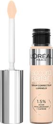 L'OREAL PARIS TRUE MATCH RADIANT SERUM CONCEALER ΠΟΥ ΤΟΝΙΖΕΙ ΤΑ ΧΑΡΑΚΤΗΡΙΣΤΙΚΑ ΤΟΥ ΠΡΟΣΩΠΟΥ & ΚΑΛΥΠΤΕΙ ΑΤΕΛΕΙΕΣ & ΜΑΥΡΟΥΣ ΚΥΚΛΟΥΣ ΚΑΤΩ ΑΠΟ ΤΑ ΜΑΤΙΑ 11ML - LIGHT MEDIUM 3R LOREAL