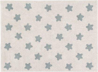 ΧΑΛΙ ALL SEASON (120X160) STARS NATURAL VINTAGE BLUE LORENA CANALS από το SPITISHOP