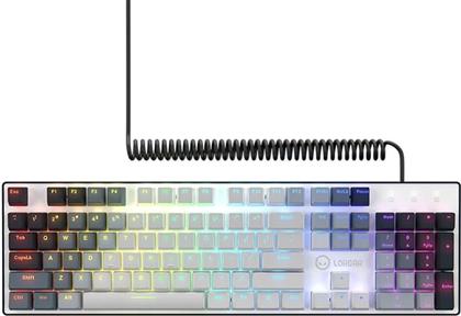 LRG-GK514B GAMING ΜΗΧΑΝΙΚΟ ΕΝΣΥΡΜΑΤΟ ΠΛΗΚΤΡΟΛΟΓΙΟ RGB ΜΑΥΡΟ (US) LORGAR