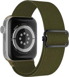 ΛΟΥΡΑΚΙ SONIQUE ELASTIC NYLON LOOP SPORT BAND ΓΙΑ APPLE WATCH 38/40/41MM - ΧΑΚΙ