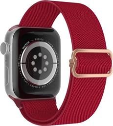 ΛΟΥΡΑΚΙ SONIQUE ELASTIC NYLON LOOP SPORT BAND ΓΙΑ APPLE WATCH 38/40/41MM - ΚΟΚΚΙΝΟ