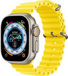 ΛΟΥΡΑΚΙ SONIQUE OCEAN BAND ΓΙΑ APPLE WATCH 38/40/41MM - ΚΙΤΡΙΝΟ από το PUBLIC