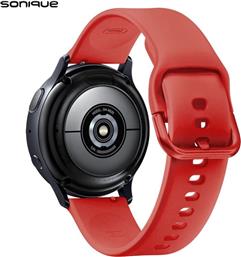 ΛΟΥΡΑΚΙ SONIQUE UNIVERSAL SOFT BAND ΓΙΑ UNIVERSAL 22MM - ΚΟΚΚΙΝΟ
